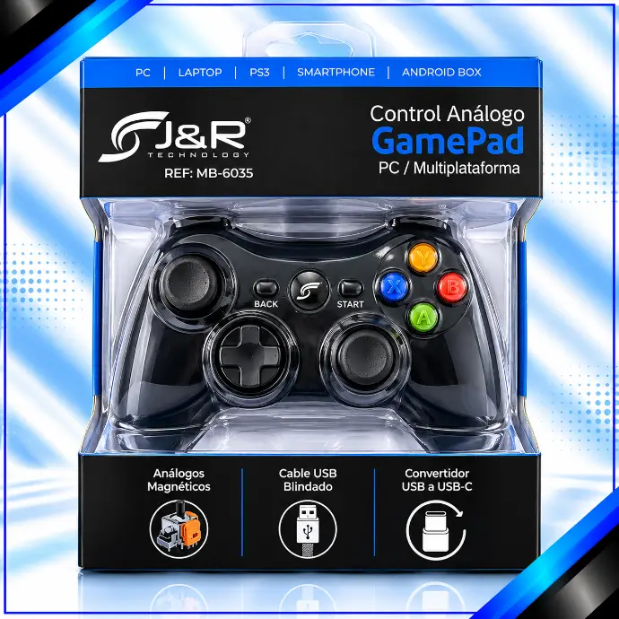 CONTROL GAMEPAD MULTIUSUS MB-6035