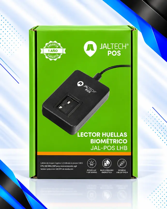 LECTOR DE HUELLAS BIOMETRICO USB JALTECH 40243