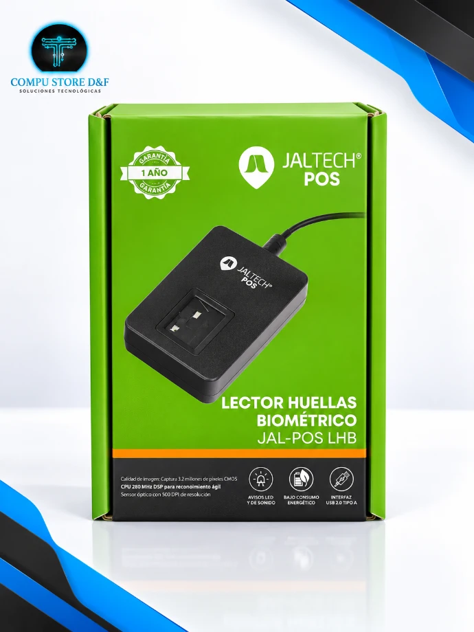 LECTOR DE HUELLAS BIOMETRICO USB JALTECH 40243
