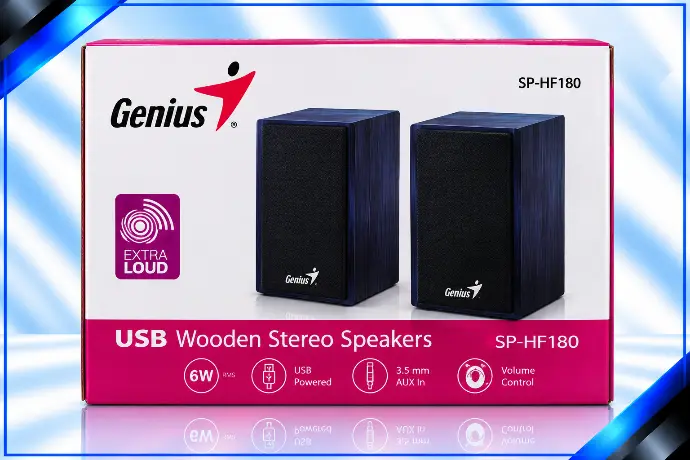 PARLANTE GENIUS MADERA SP-HF180