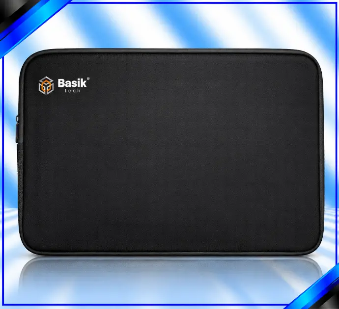 FUNDA CIERRE BASIK TECH 15" NEGRA 80420
