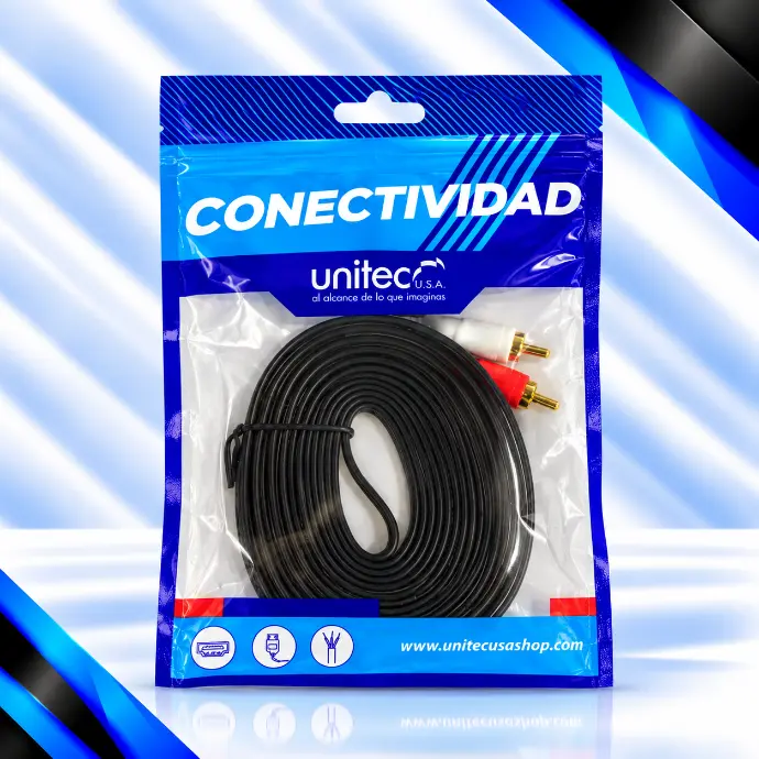 CABLE 2*1 UNITEC 3M 11767