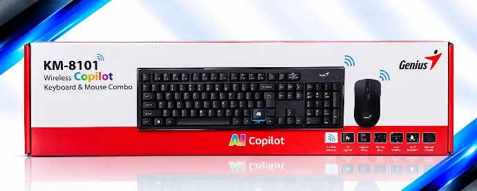 TECLADO GENIUS KM-8101 COMBO INALAMBRICO