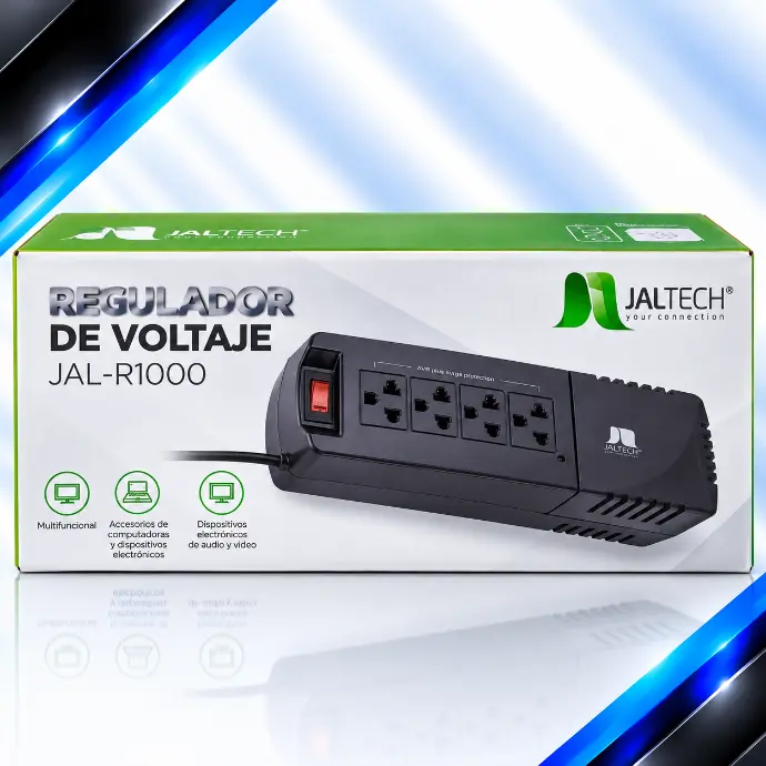 REGULADOR DE VOLTAJE JALTECH 4 TOMAS